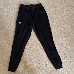 Under Armour Jet Black Joggers